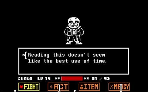 undertale ルート: パイの味は戦闘の結果に影響するか？